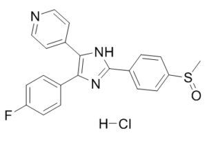 Adezmapimod (SB-203580) hydrochloride 869185-85-3